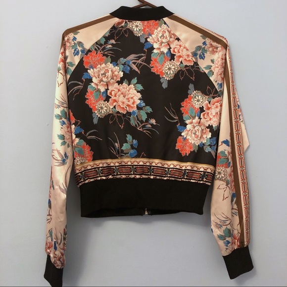 Floral Bomber Jacket - Picture 2 of 8